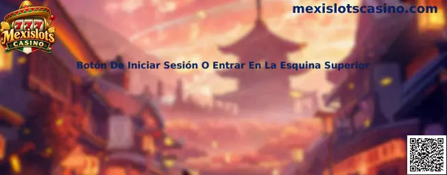 Botón De Iniciar Sesión O Entrar En La Esquina Superior