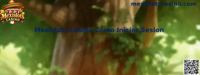 Referencia visual para el tutorial de inicio de sesión de Mexislots Casino