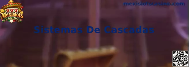 Ilustración de Sistemas De Cascadas en tragamonedas con símbolos que desaparecen y nuevas figuras que caen